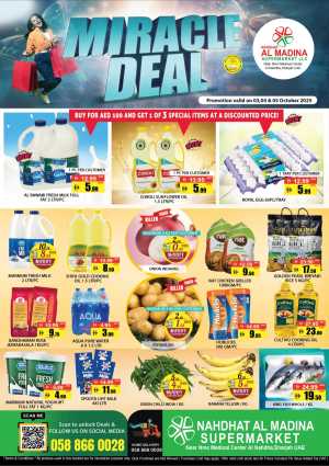 Miracle Weekend Deals In Al Madina Hypermarket Sharjah / Ajman