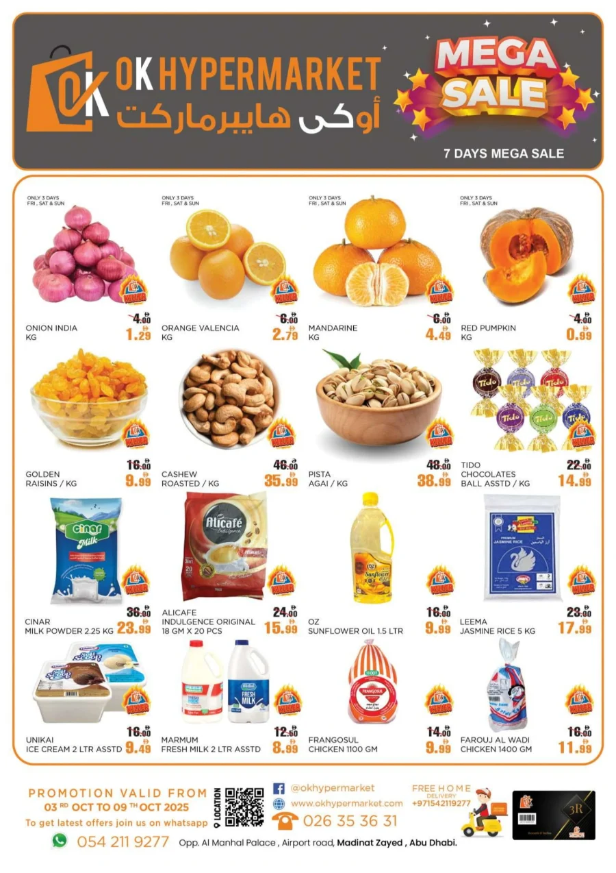 Mega Sale Mega Sale In OK Hypermarket Abu Dhabi