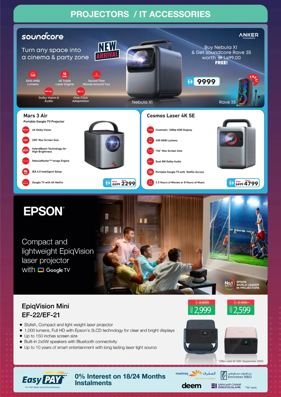 Music Fest Deals – Up to 50% Off Headphones & Speakers In Jumbo Electronics Umm al Quwain