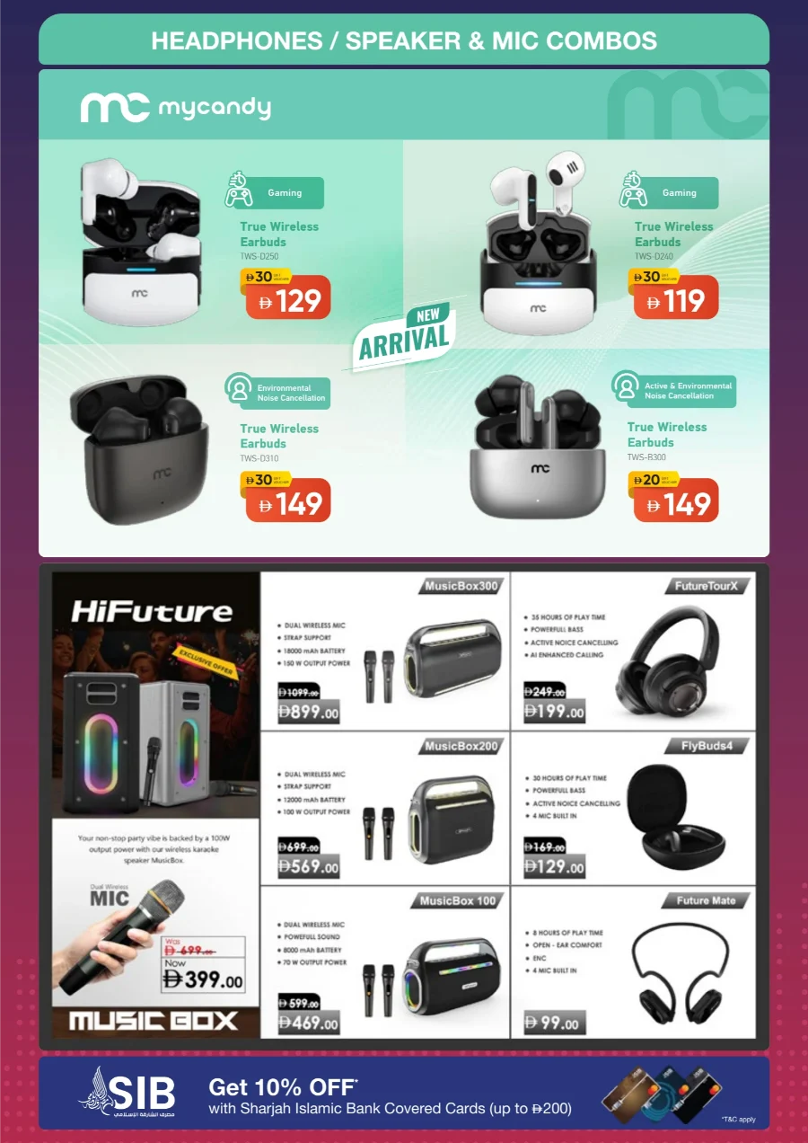 Music Fest Deals – Up to 50% Off Headphones & Speakers In Jumbo Electronics Umm al Quwain