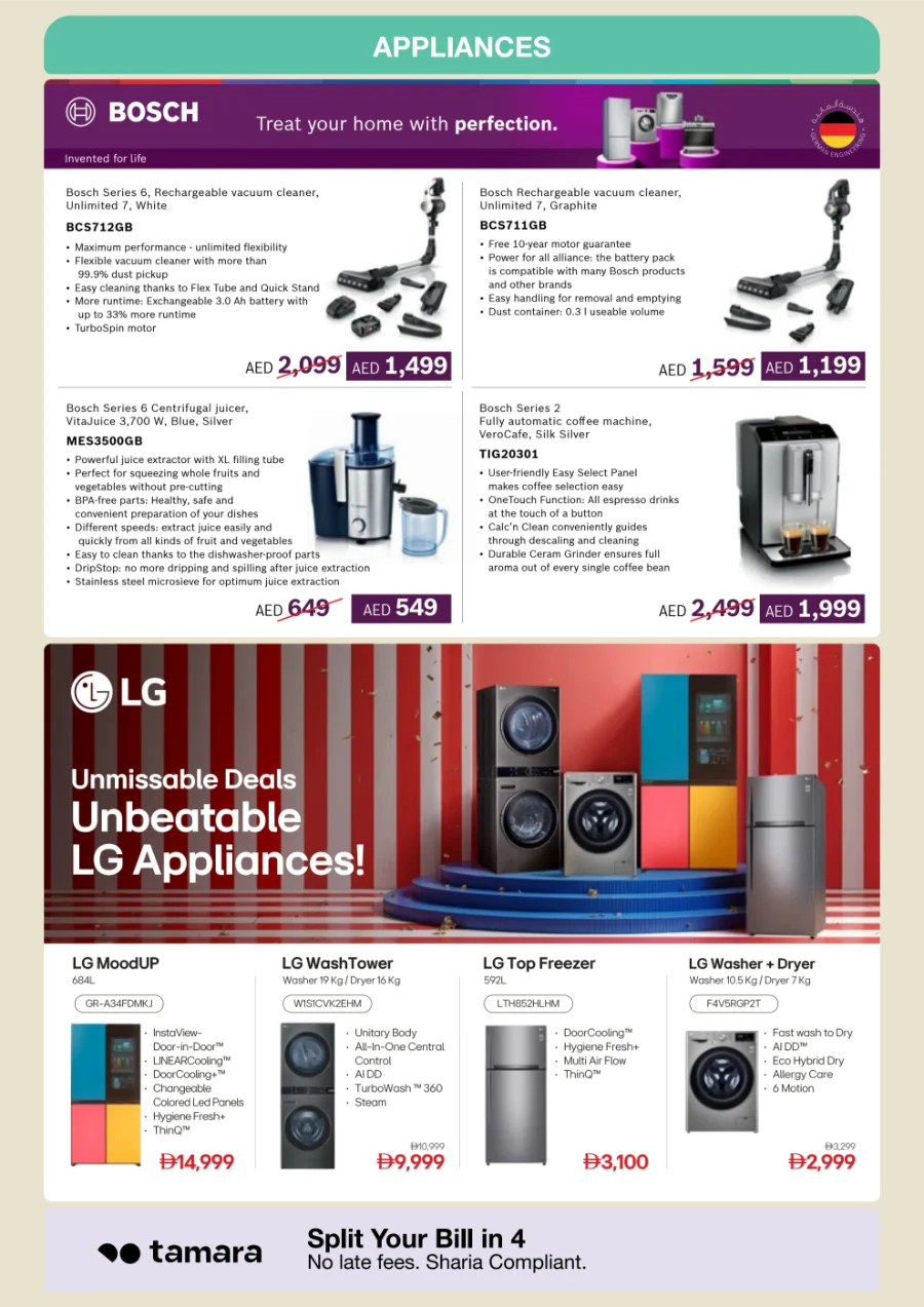 Home Fest – 25% to 50% Off Appliances & TVs In Jumbo Electronics Umm al Quwain