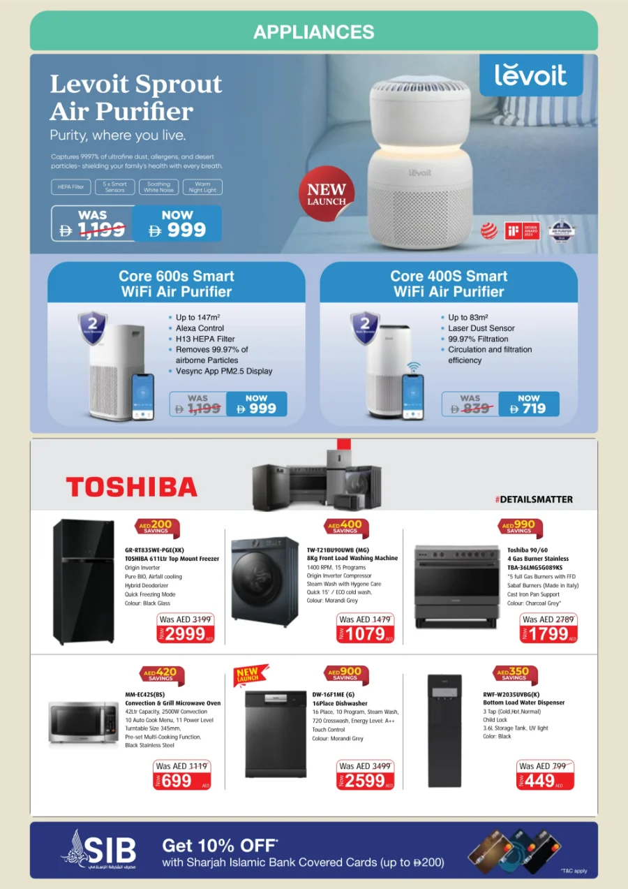 Home Fest – 25% to 50% Off Appliances & TVs In Jumbo Electronics Umm al Quwain