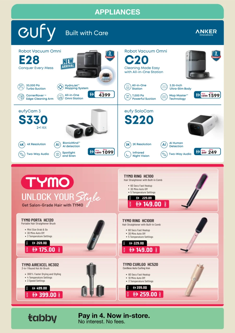 Home Fest – 25% to 50% Off Appliances & TVs In Jumbo Electronics Umm al Quwain