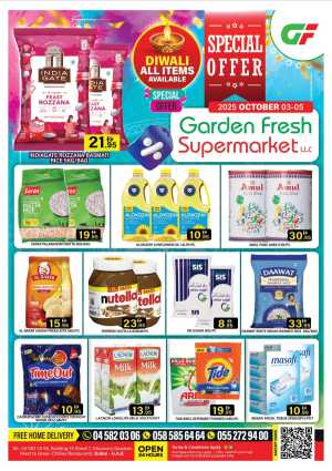 Weekend Offers In Garden Fresh Dubai