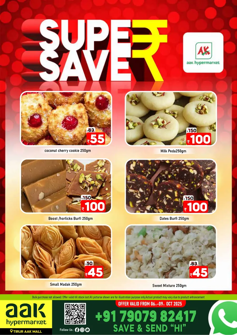 Super Saver In AAK Hypermarket Malappuram
