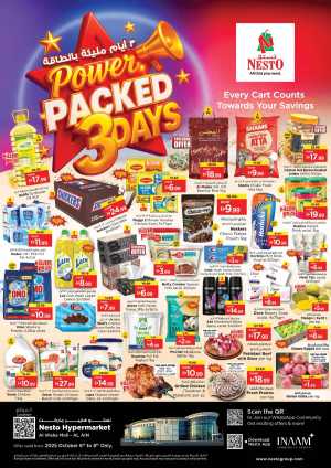Power packed 3 days In Nesto Hypermarket Al Ain