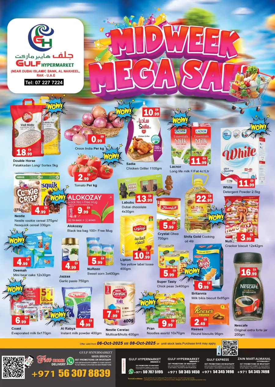 Midweek mega sale In Gulf Hypermarket Ras al Khaimah
