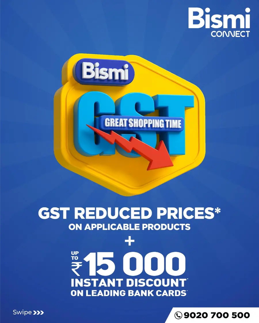GST Reduced Prices In Bismi Connect Calicut