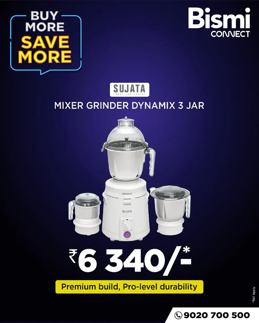 Kitchen & Home Appliance Offers – Buy More, Save More In Bismi Connect Calicut