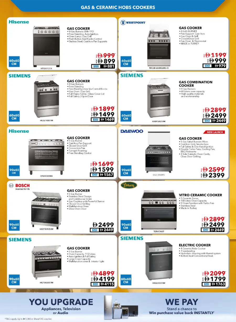 Biggest Home Fest – Unbeatable Appliance Deals In Sharaf DG Umm al Quwain