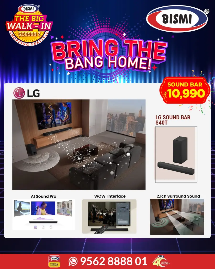 Big Offer In Bismi Home Appliance Thrissur