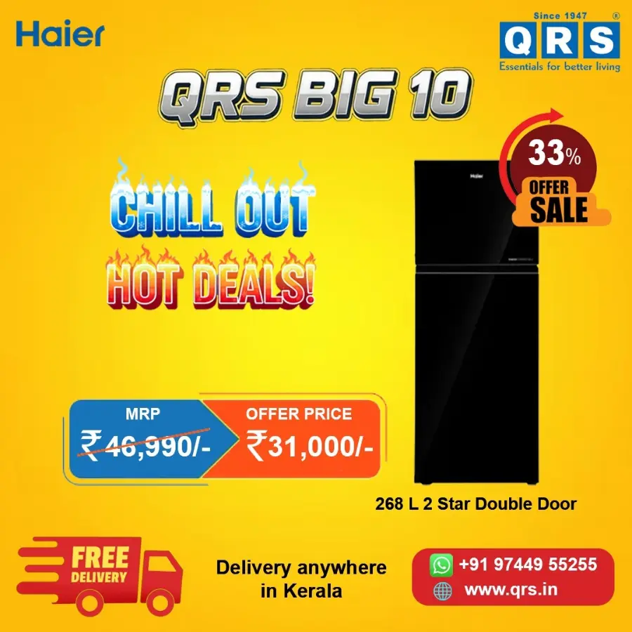 QRs big 10 days offer In QRS Retail Malappuram