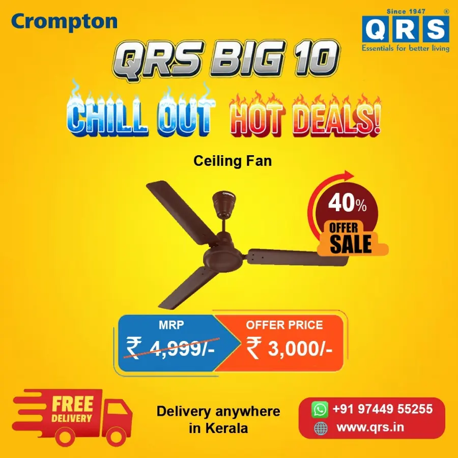 QRs big 10 days offer In QRS Retail Malappuram