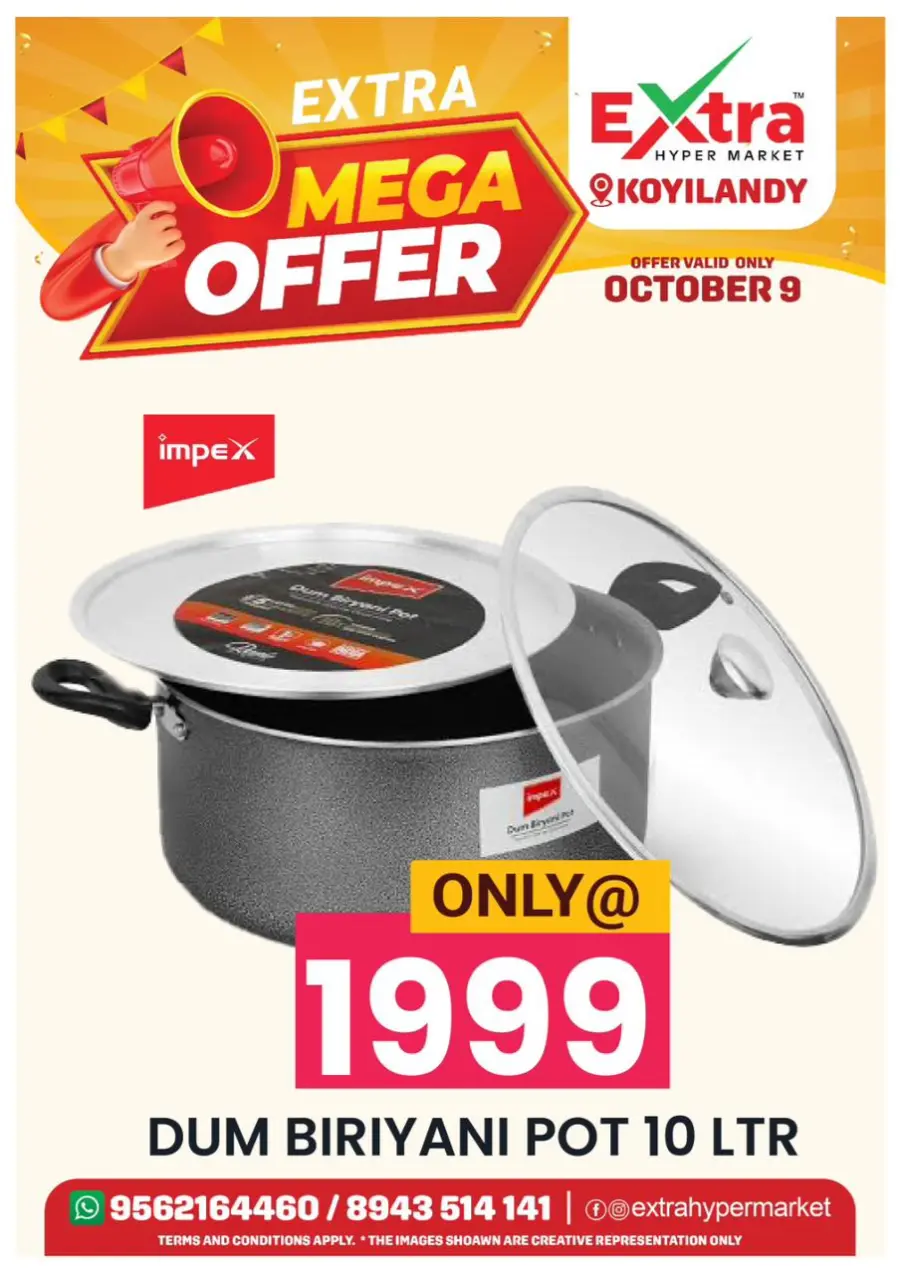 Mega offer In Extra hypermarket Calicut