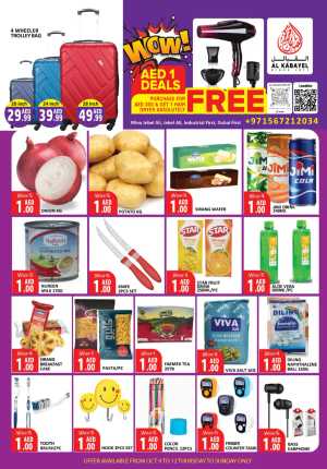 Wow Deals In Al Kabayel Dubai