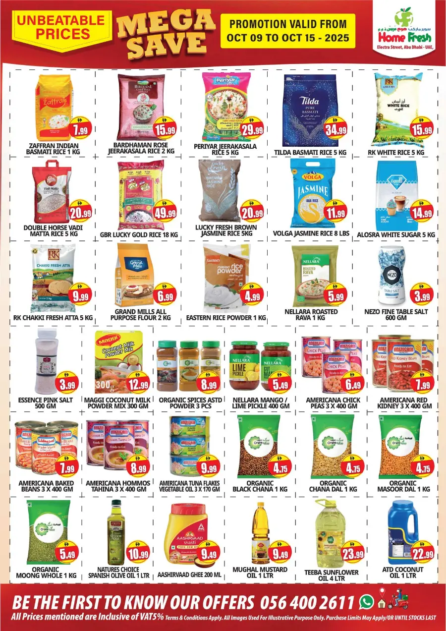 Mega save In Home Fresh Abu Dhabi