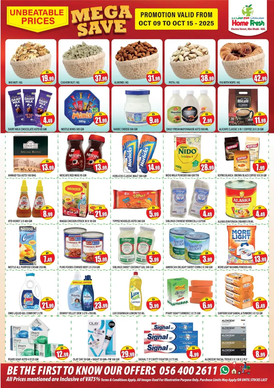 Mega save In Home Fresh Abu Dhabi
