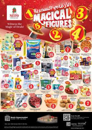 Magical Figures In Nesto Hypermarket Abu Dhabi