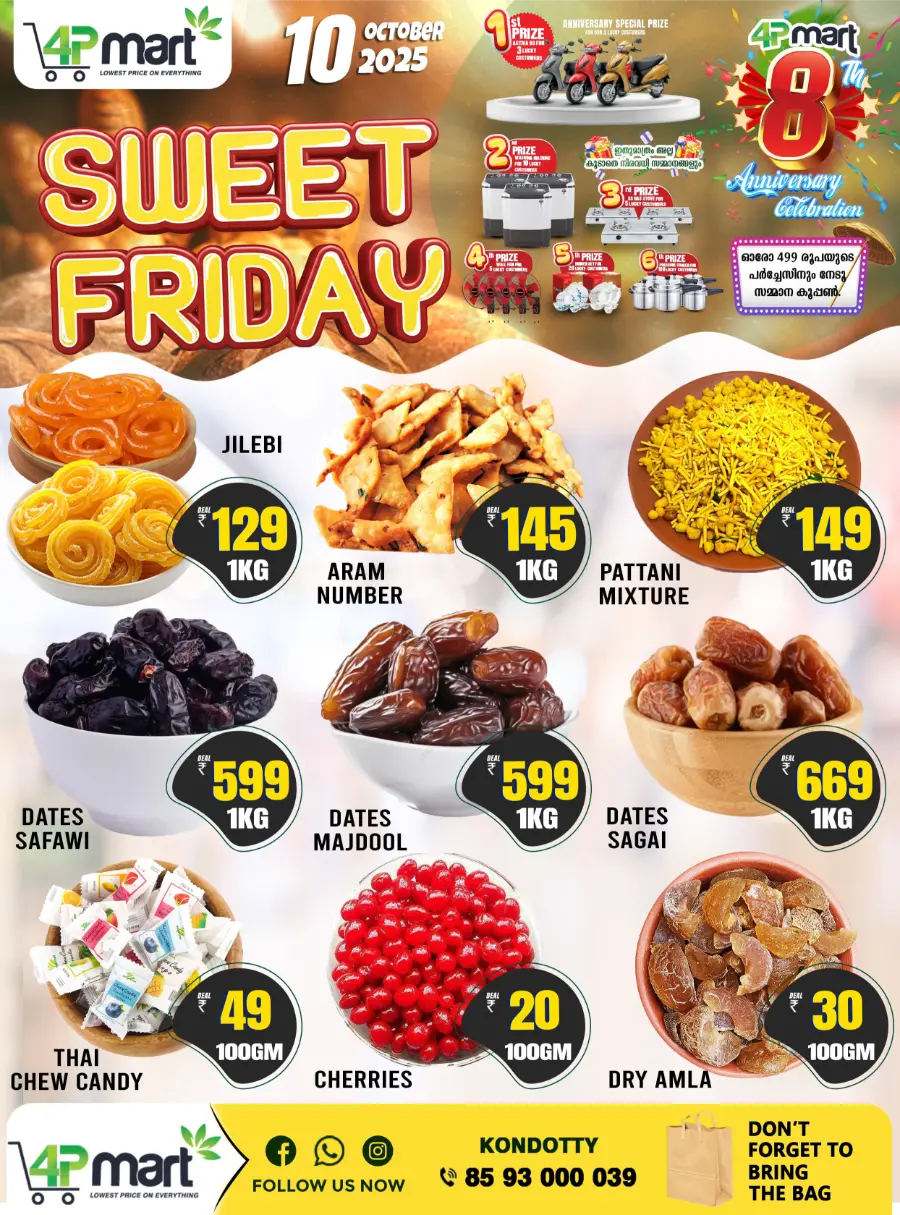 Sweet Friday Deals In 4P Mart Malappuram