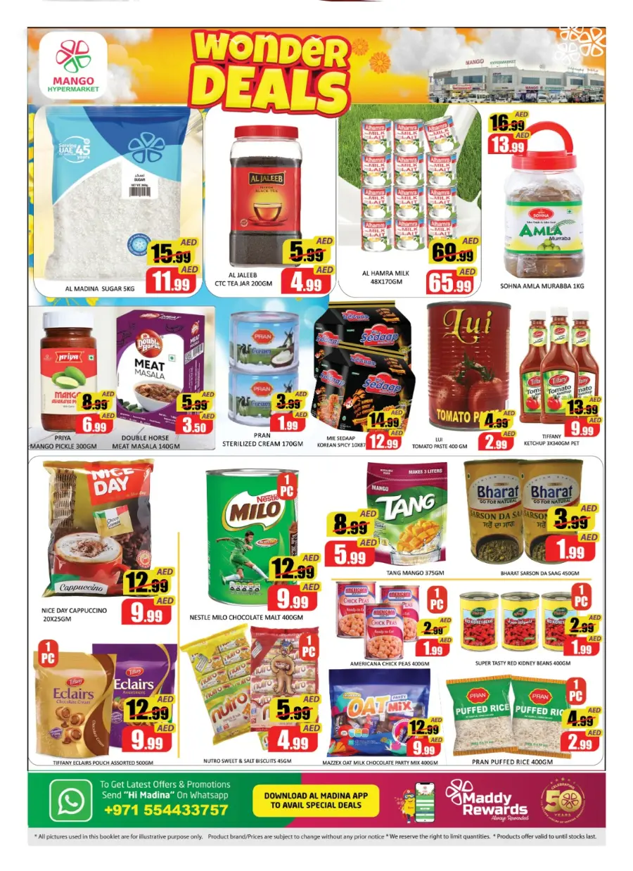 Wonder Deals In Mango Hypermarket Dubai