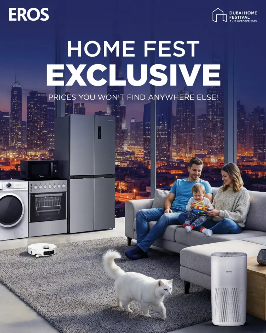 Home Fest Exclusive Deals In EROS Abu Dhabi