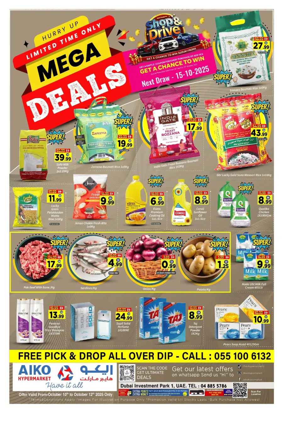 Mega Deals In AIKO Hypermarket Dubai