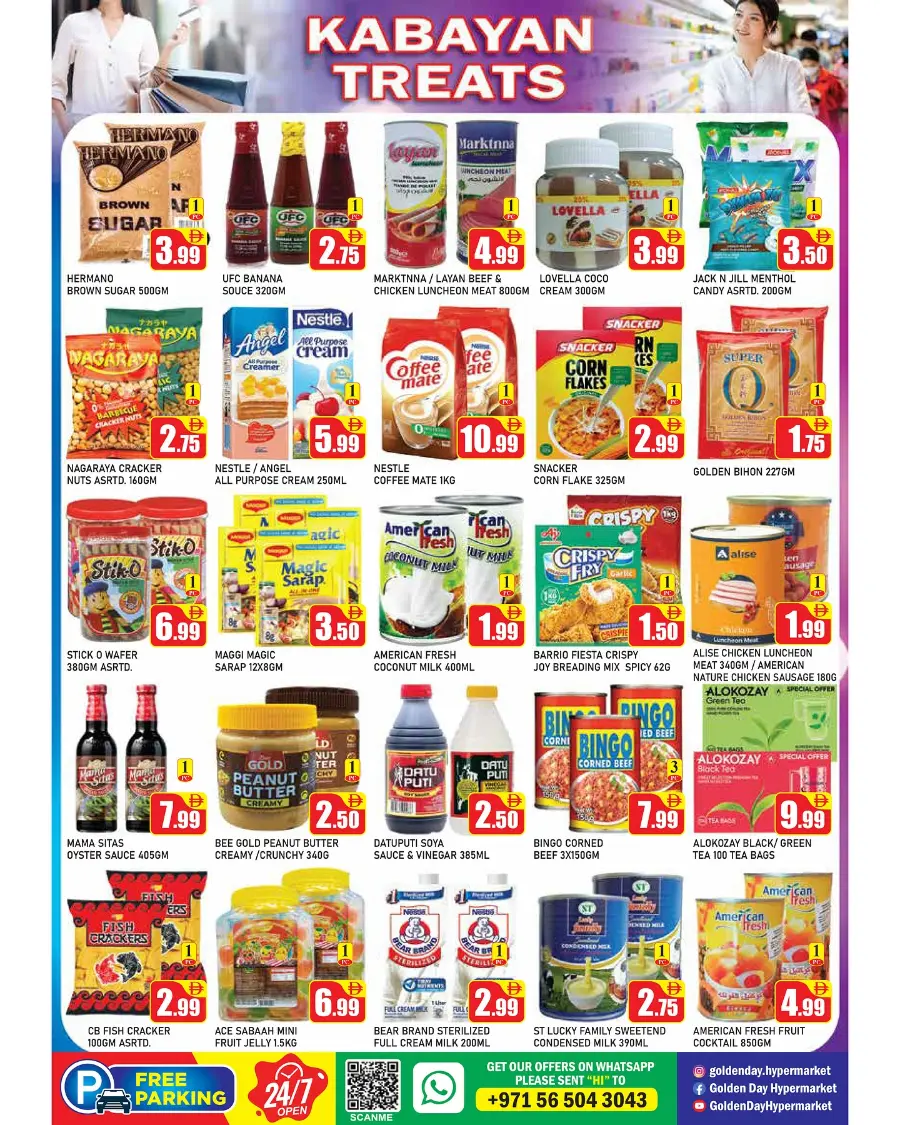 Mega lucky draw In ZSH Golden Day Hypermarket Dubai
