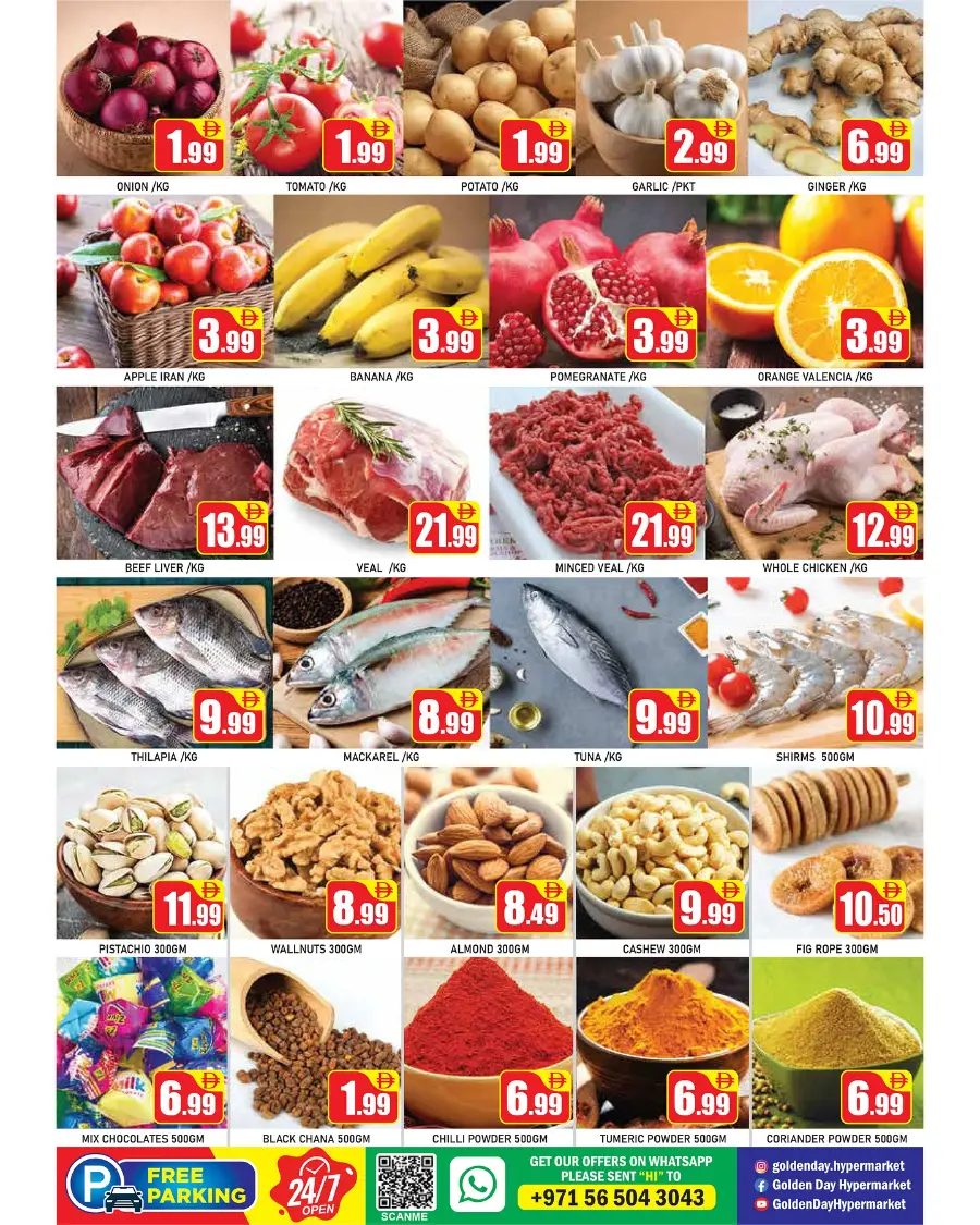 Mega lucky draw In ZSH Golden Day Hypermarket Dubai
