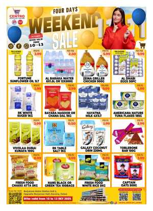 Weekend Sale In Centro Discount Center Dubai