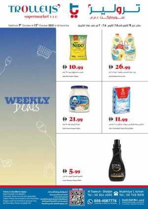 Weekly Deals In Trolleys Supermarket Dubai,Sharjah / Ajman