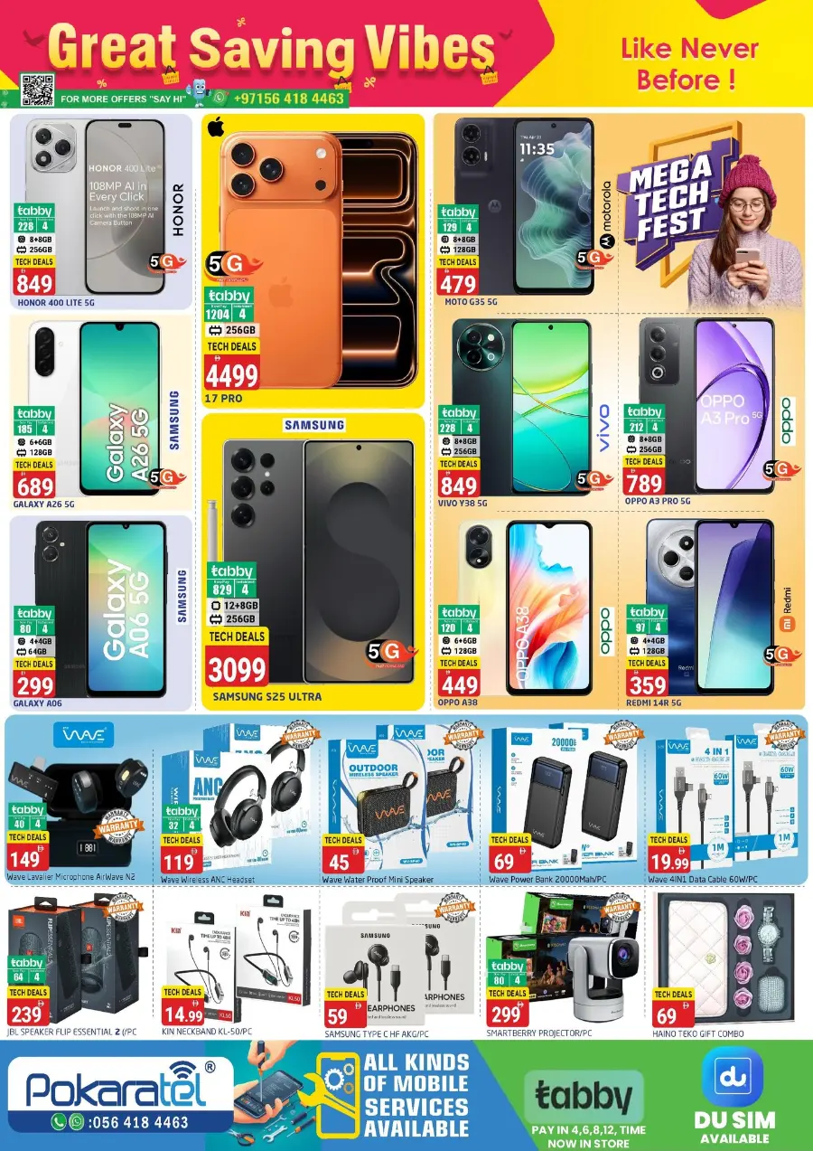 Great saving vibes In Pasons Dubai