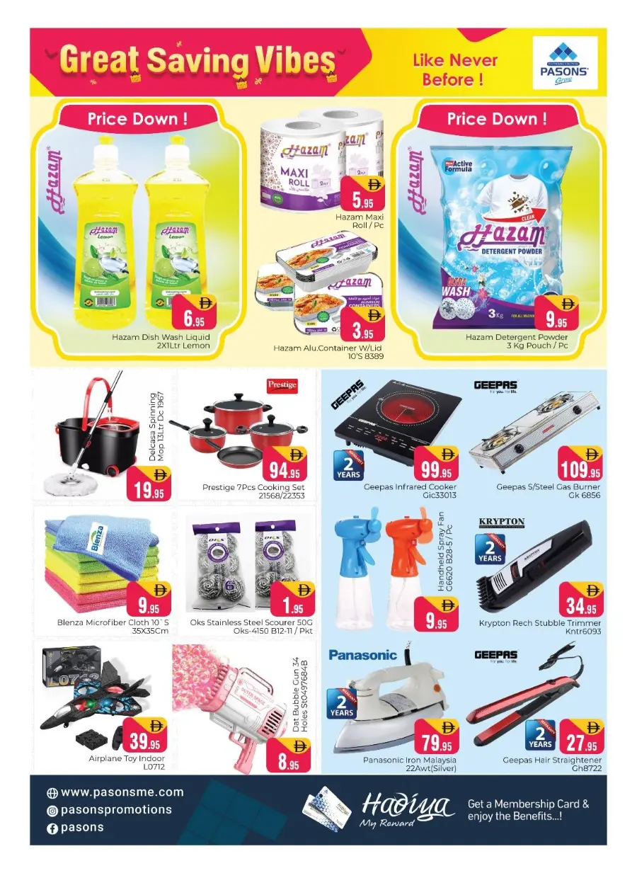 Great saving vibes In Pasons Dubai