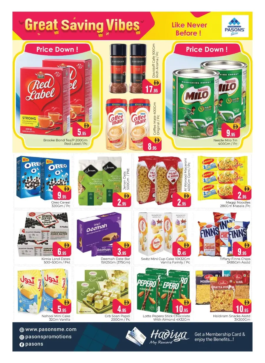Great saving vibes In Pasons Dubai
