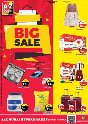 Big Sale In A2Z Dubai Hypermarket Riyadh