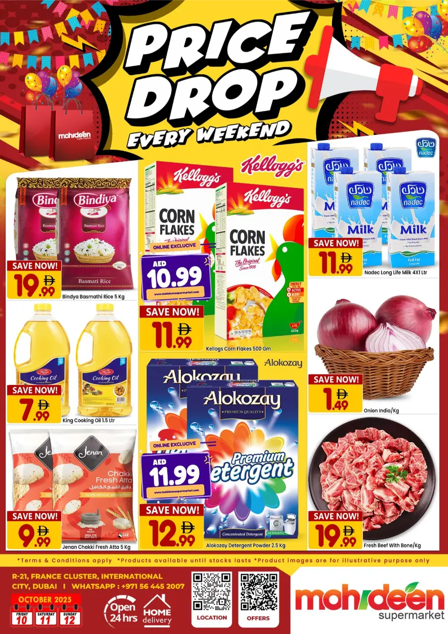Price Drop Every Weekend In Mohideen Supermarket Dubai