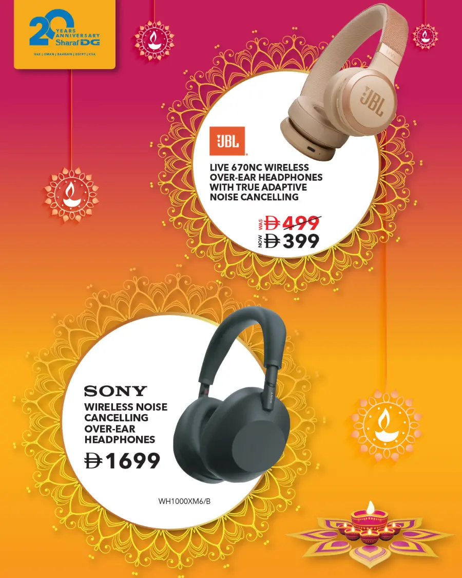 Diwali Tech Deals – Brightest Offers Await! In Sharaf DG Umm al Quwain