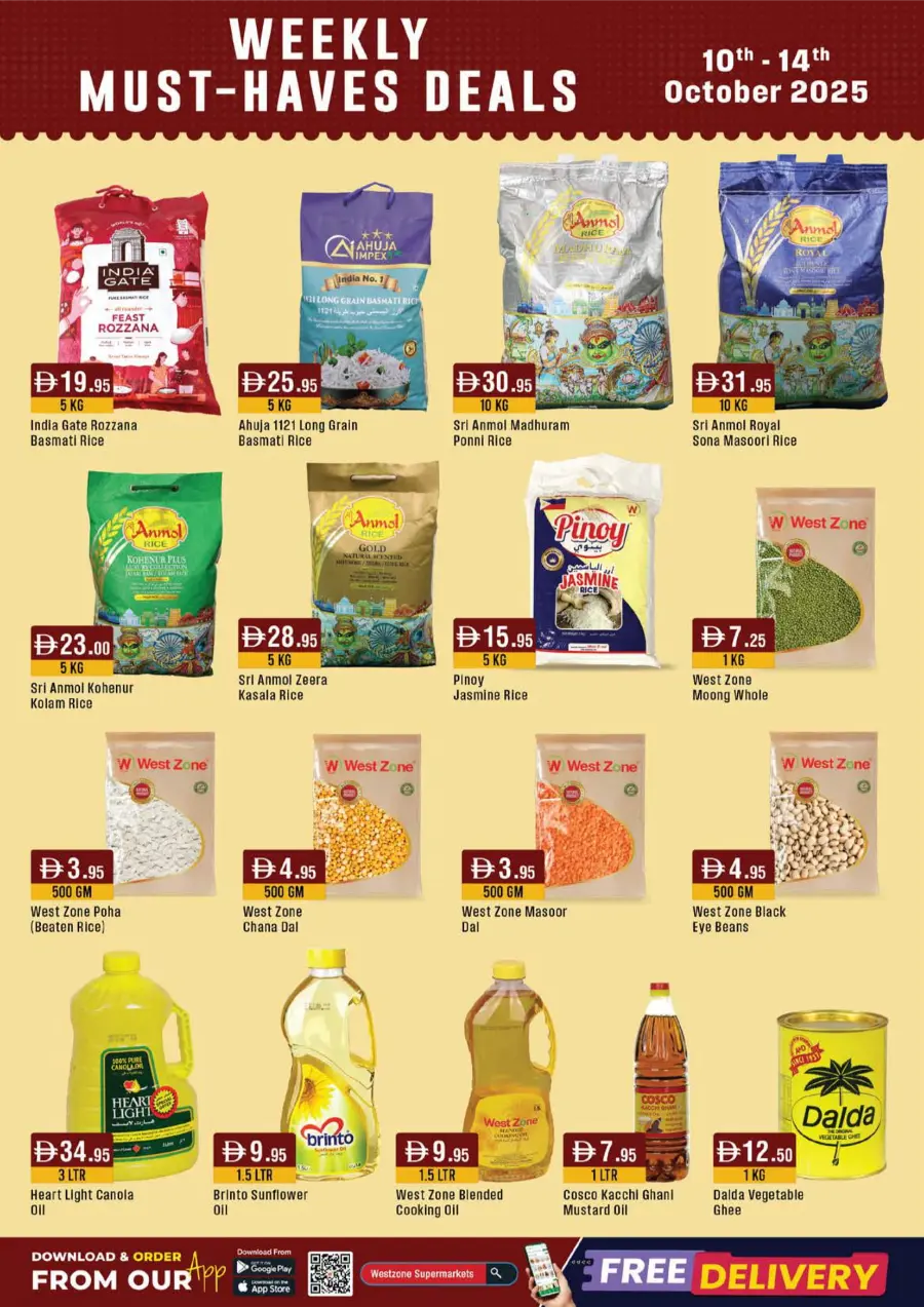 Weekly Must-Have Deals In West Zone Supermarket Dubai