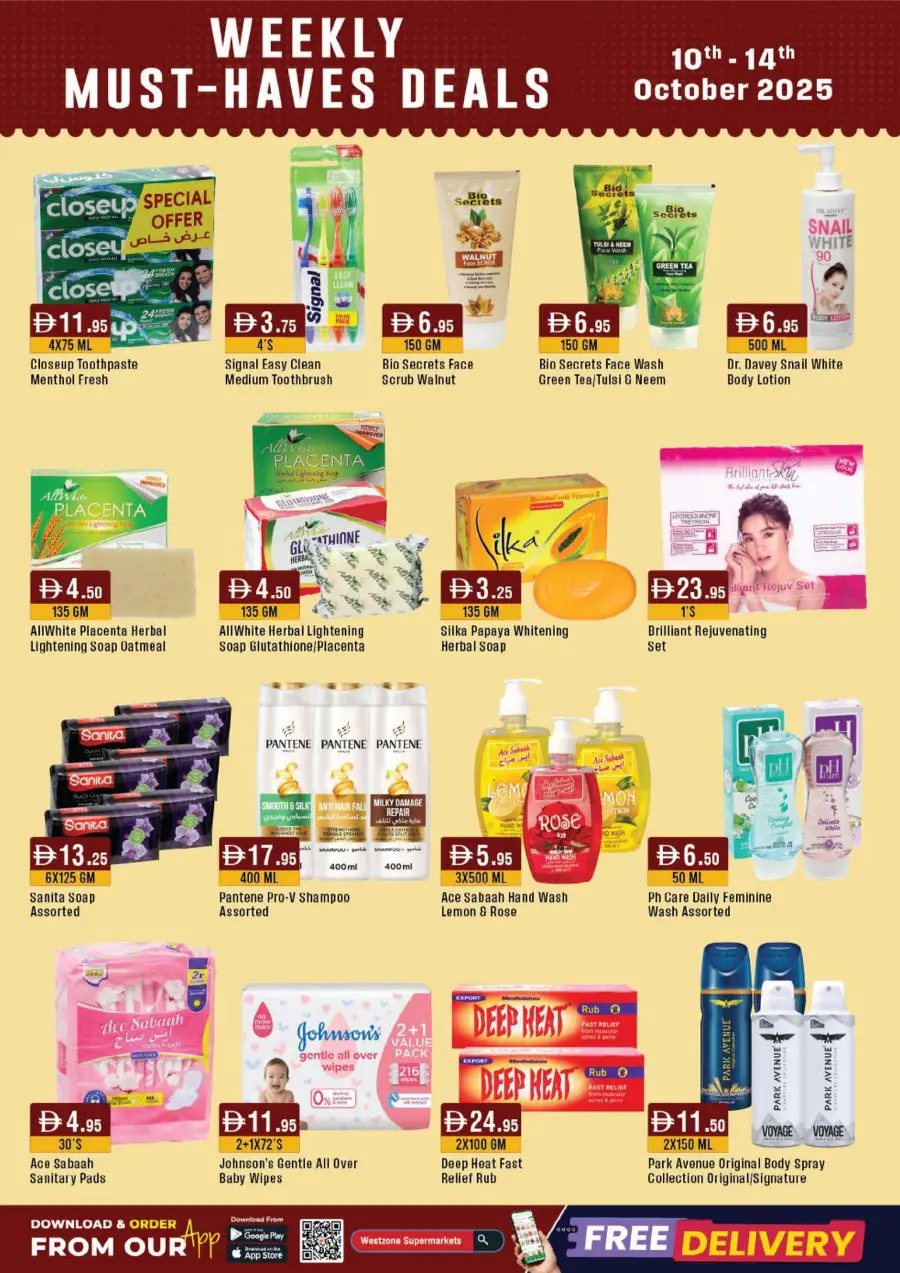 Weekly Must-Have Deals In West Zone Supermarket Dubai