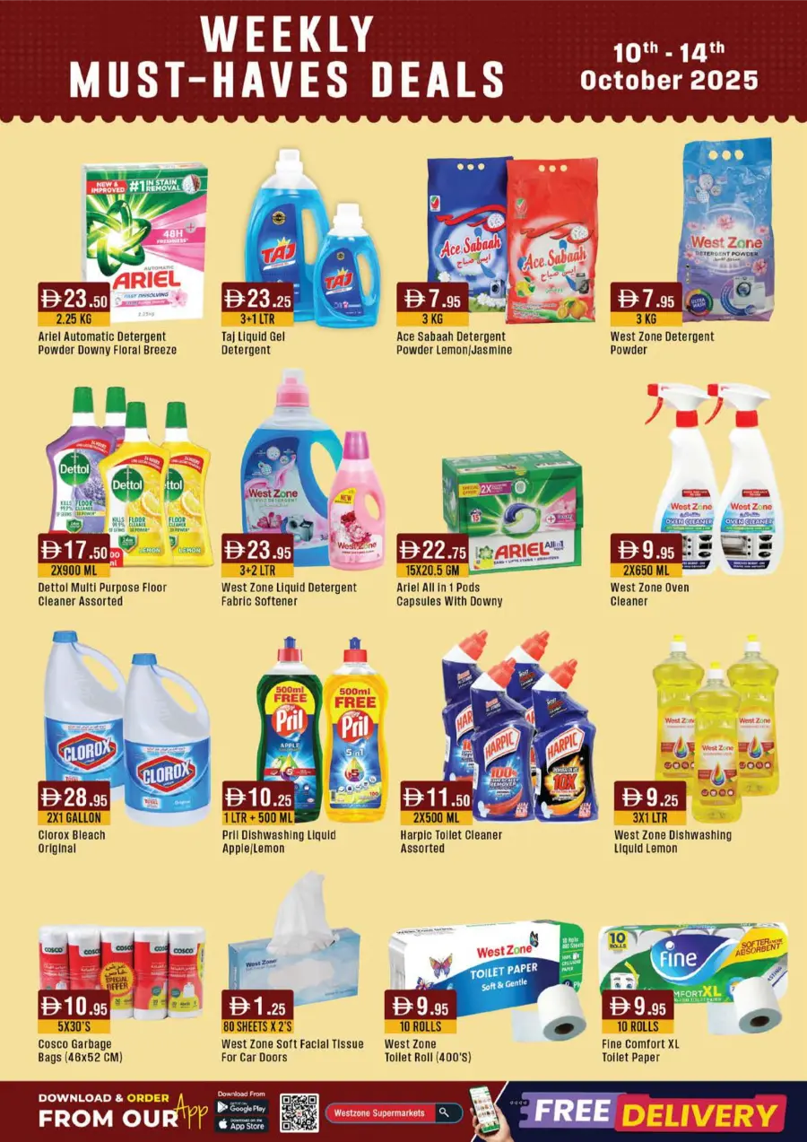 Weekly Must-Have Deals In West Zone Supermarket Dubai