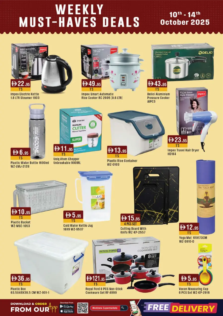 Weekly Must-Have Deals In West Zone Supermarket Dubai