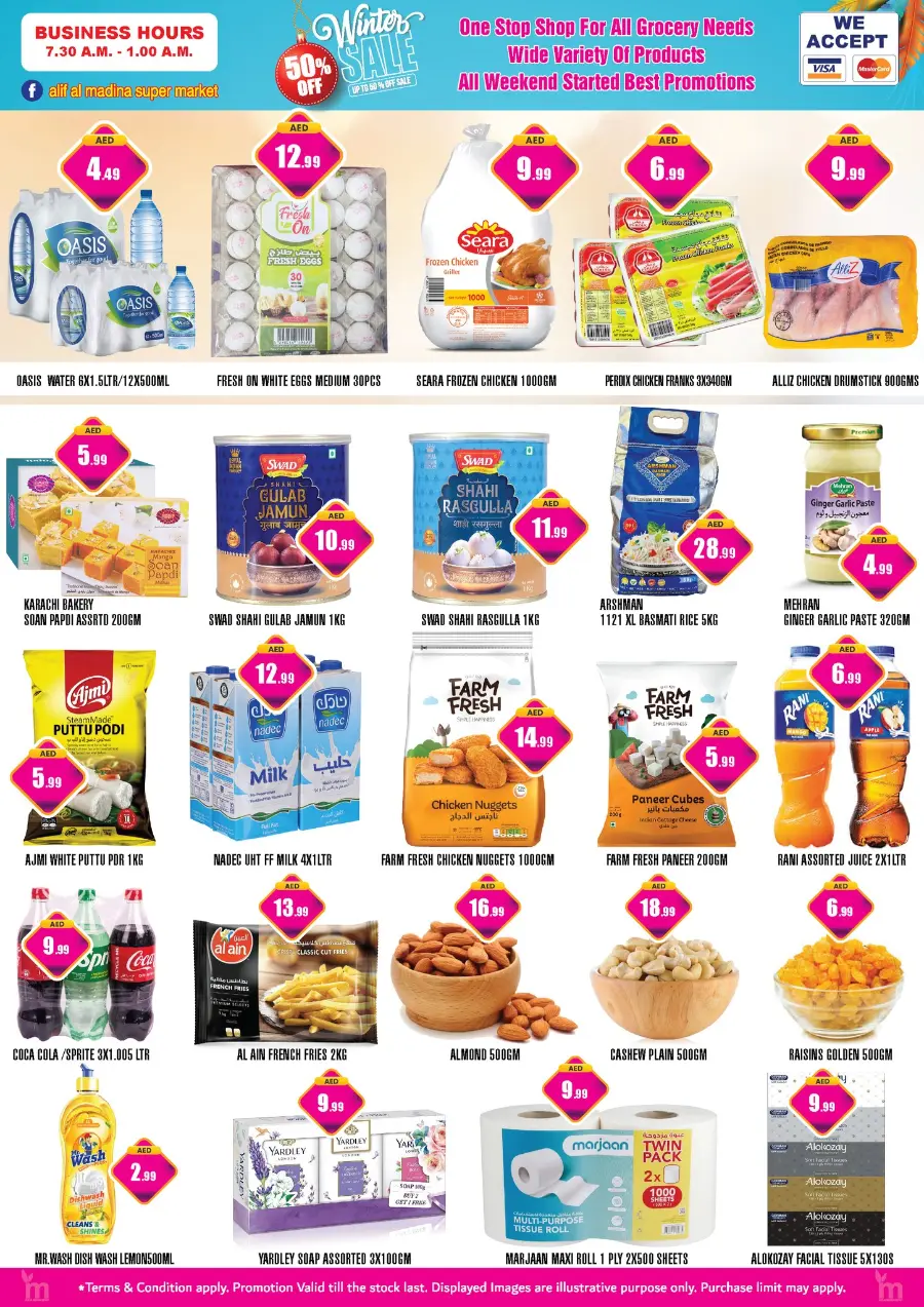 Winter sale In ALIF Al Madina Dubai