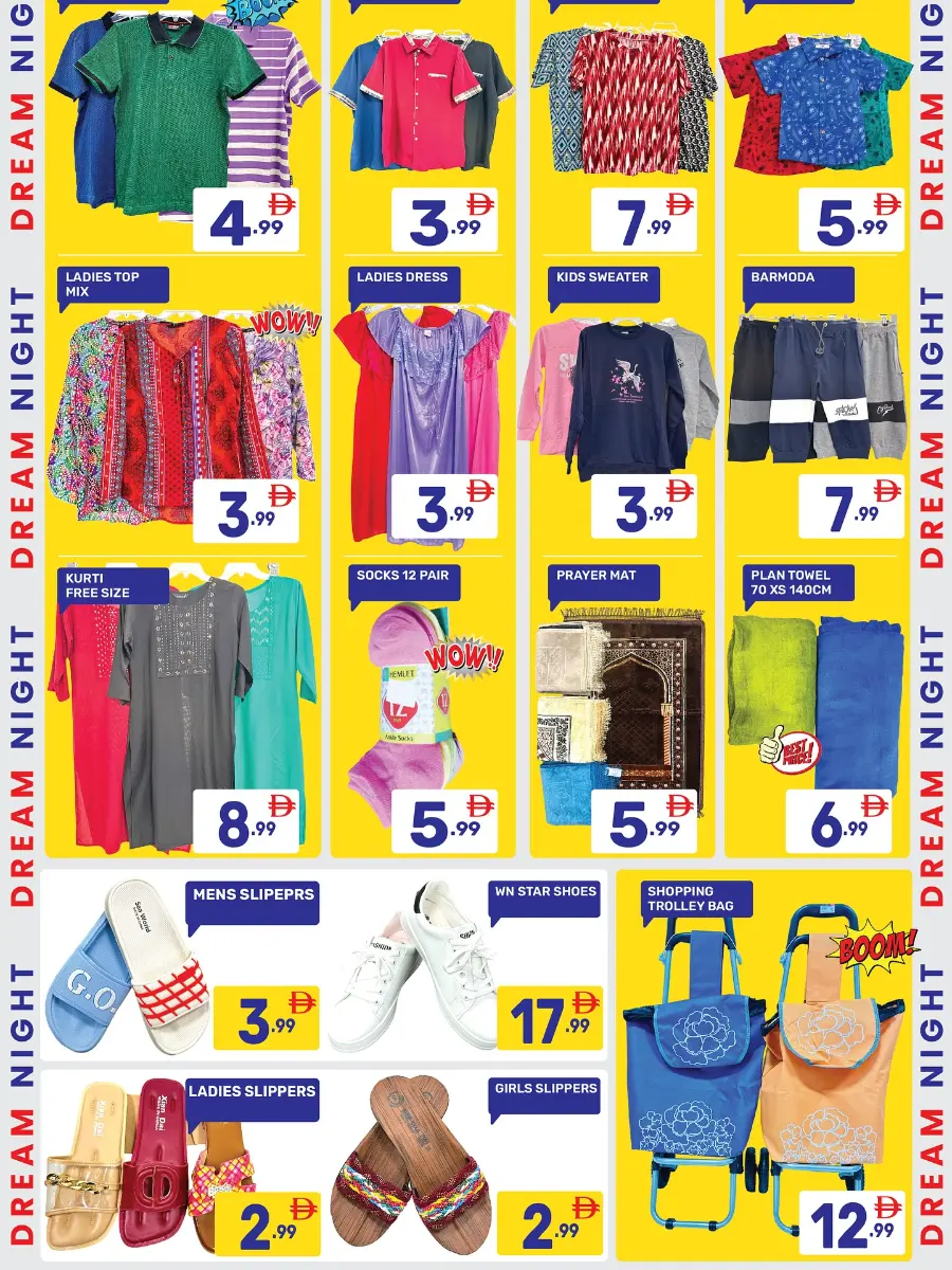 Big Sale In Dream Night Hypermarket Dubai