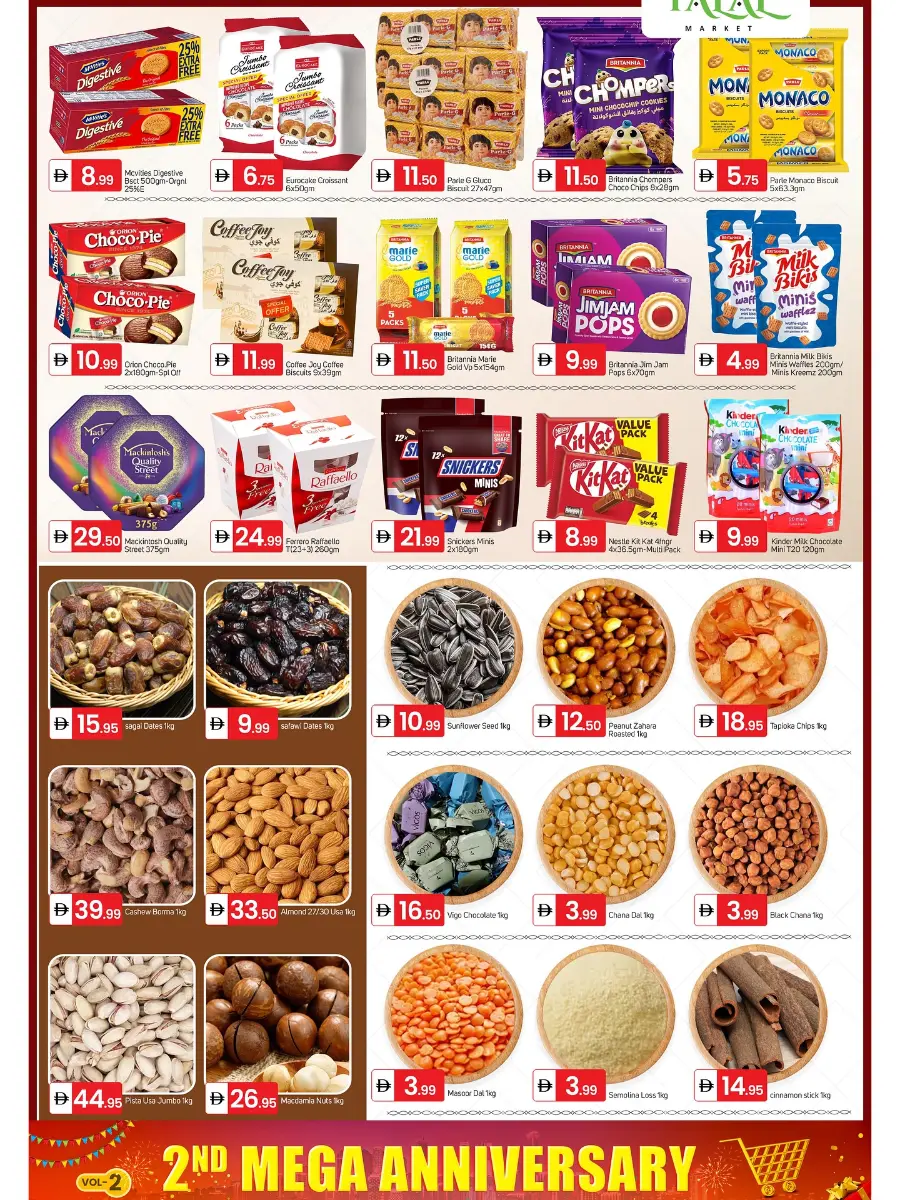 2nd mega anniversary deals In Talal Market Sharjah / Ajman