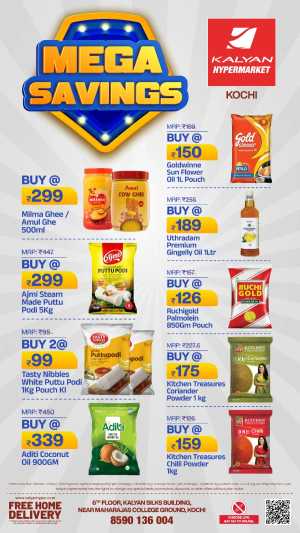 Mega Savings on Weekend Deals In Kalyan Hypermarket Ernakulam
