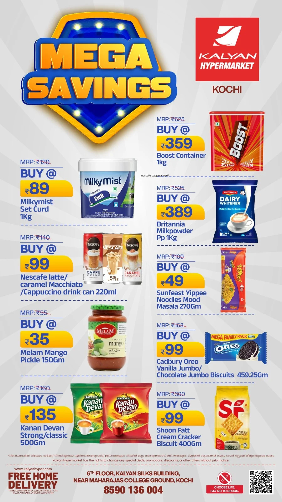 Mega Savings on Weekend Deals In Kalyan Hypermarket Ernakulam