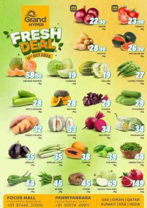 Fresh Deals In Grand Hypermarket Calicut