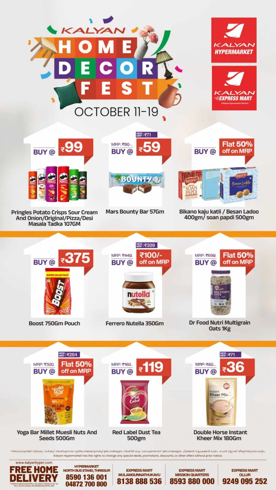Home Decor Fest In Kalyan Hypermarket Thrissur