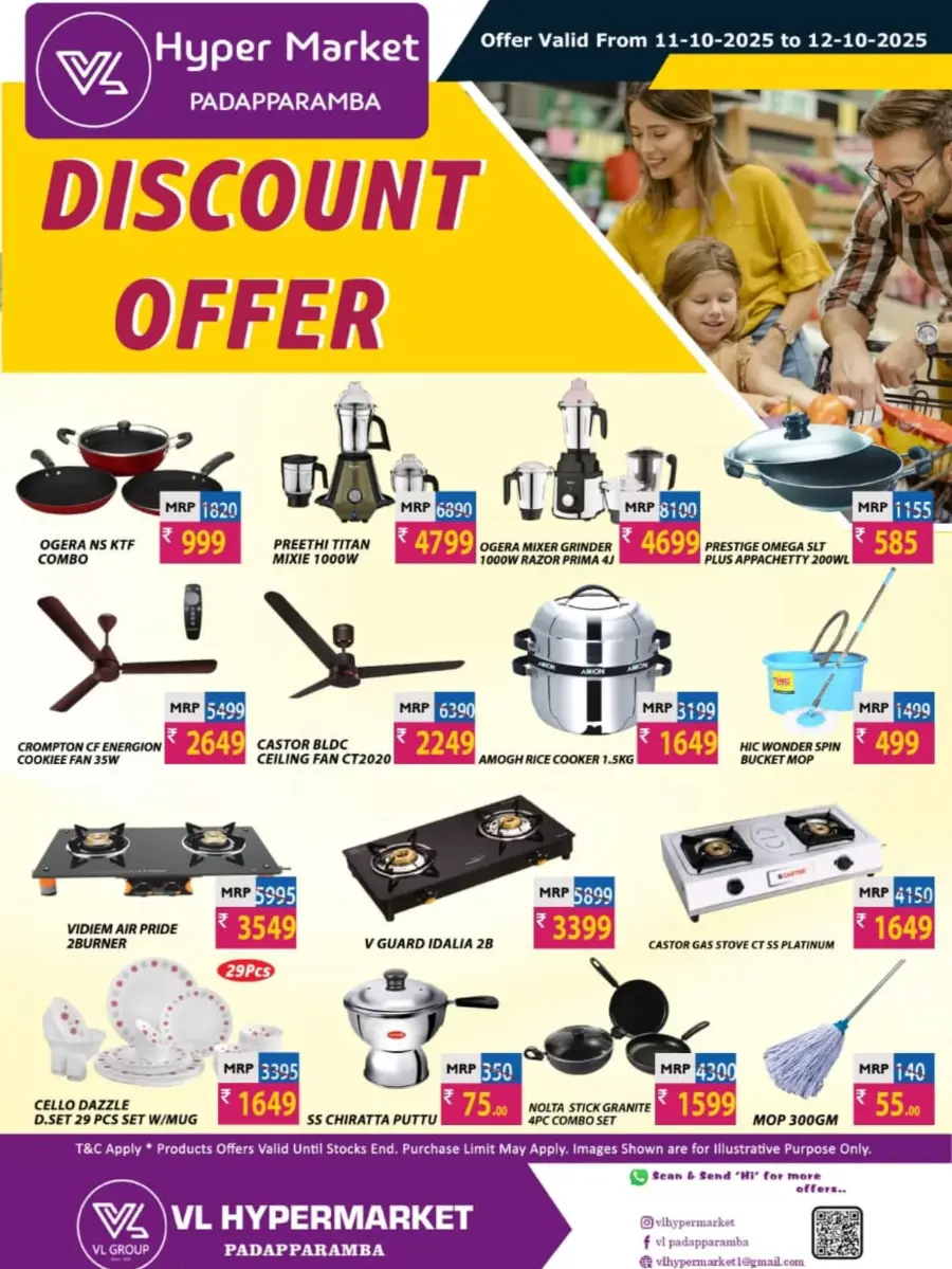 Fresh Deals In VL Supermarket Malappuram