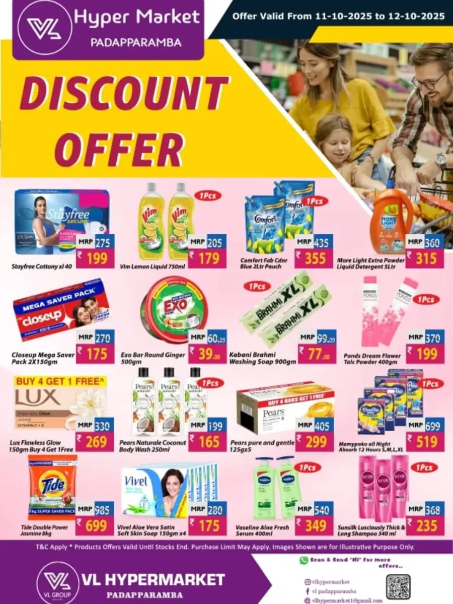 Fresh Deals In VL Supermarket Malappuram