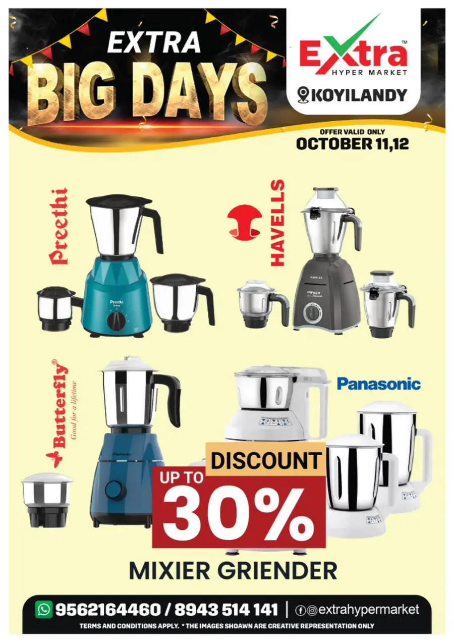 Big Days, Big Save – Shop & Save More In Extra hypermarket Calicut